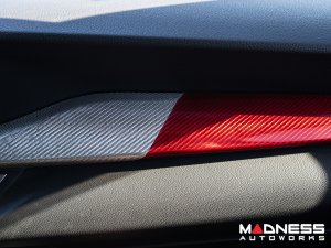 Alfa Romeo Stelvio Dash Trim Kit - Carbon Fiber - Italian Theme - Feroce Carbon 